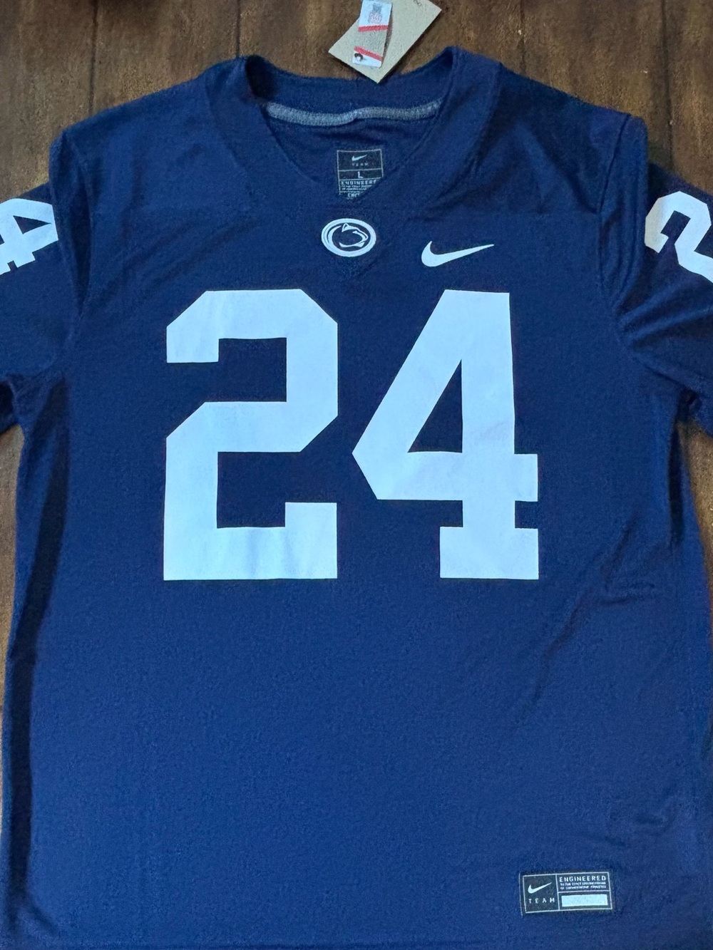 Penn State Nittany Lions #24 Nike Men's Dri-FIT NCAA Jersey Adult Large NWT